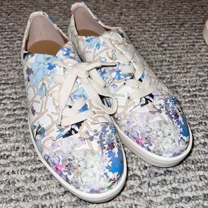 Blue floral Calvin Klein Sneakers